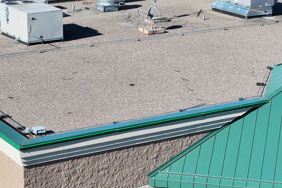 Flat roof in Minnesota