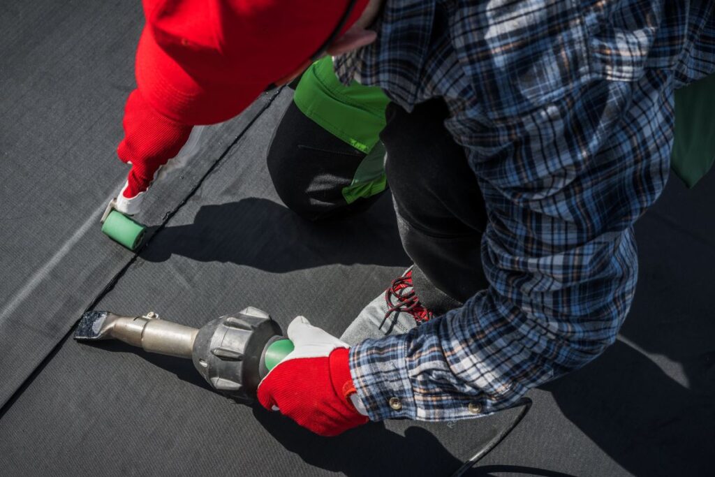 Hot Air Blower Using For Epdm Roof Membrane Rubber Installation
