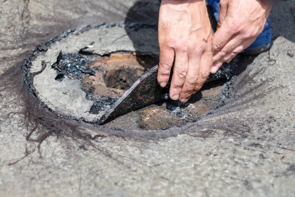 Roofing Material On Flat Roof