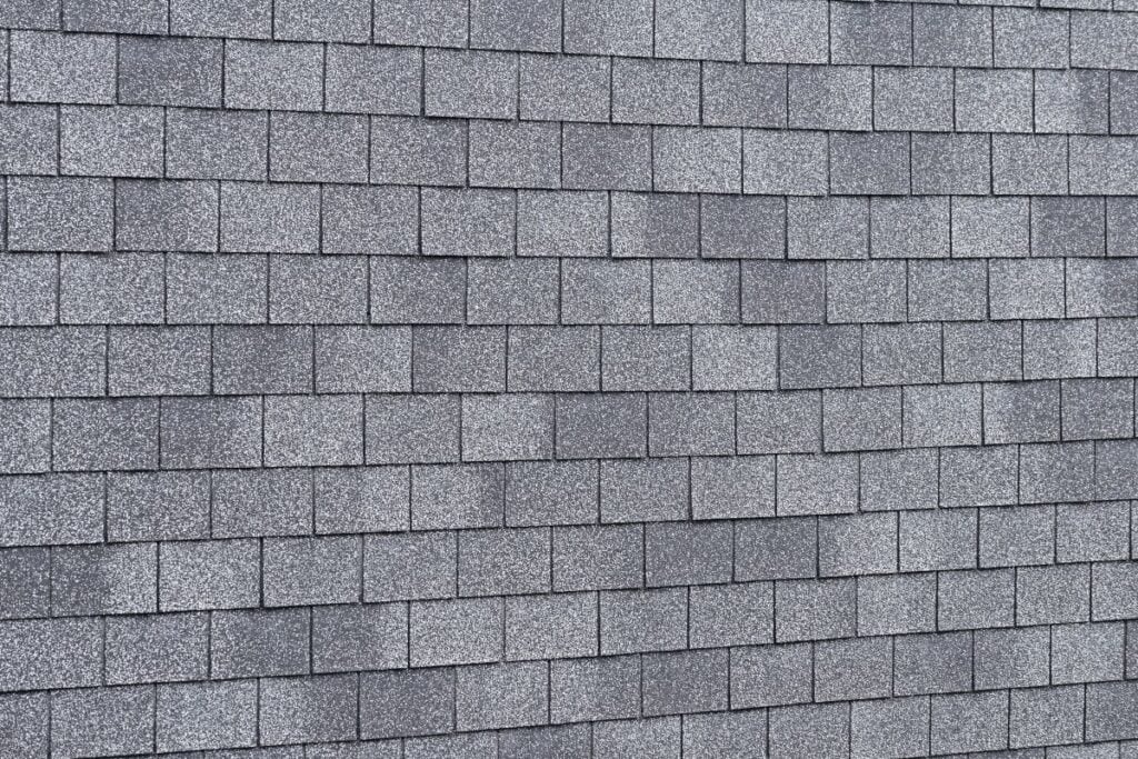 Close Up Of Grey 3 Tab Shingles